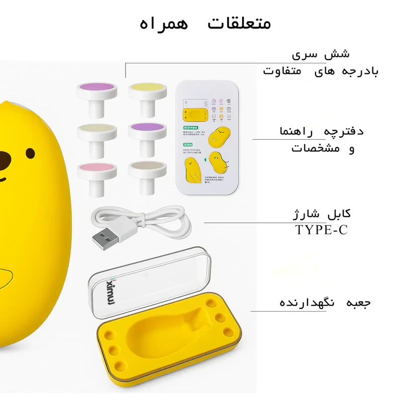 ست ناخن گیر کودک لومیکس مدل Minisoft