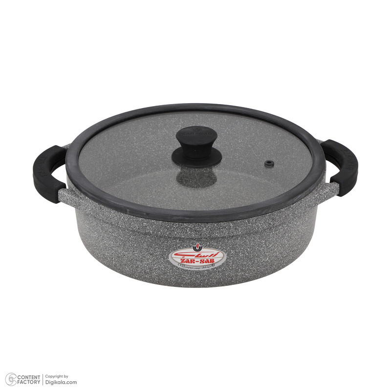 سرویس قابلمه و تابه گرانیت 11 پارچه زرساب مدل مونارک پلاس کد MP8500