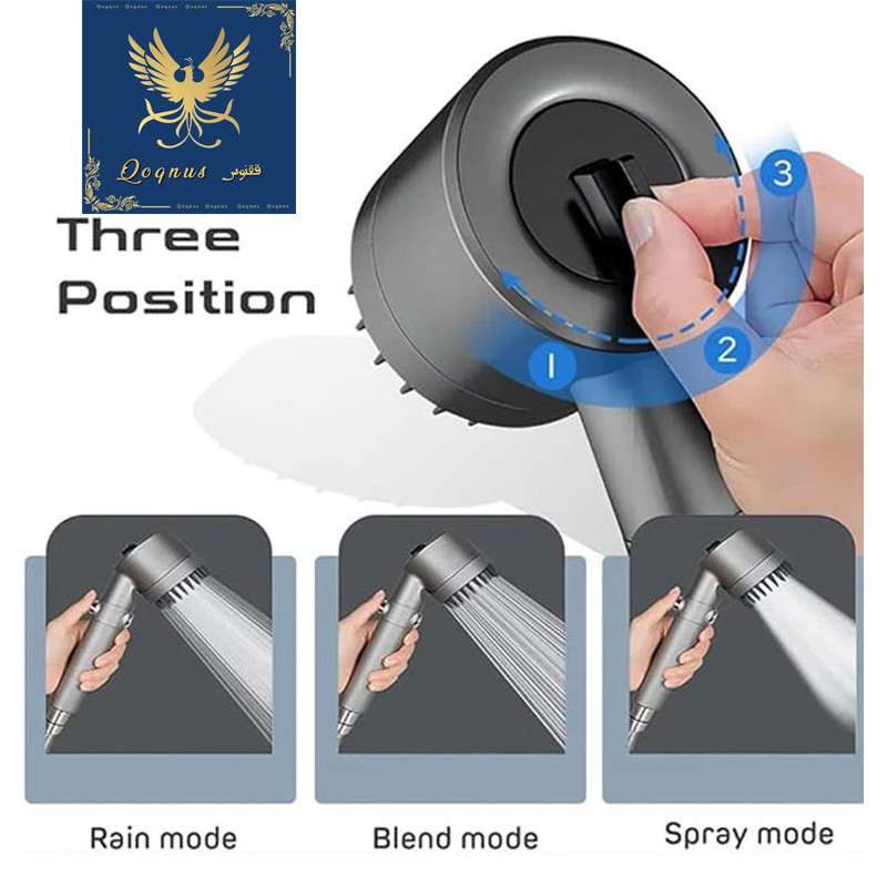 سردوش حمام ققنوس مدل Turbo-Massage لوکس