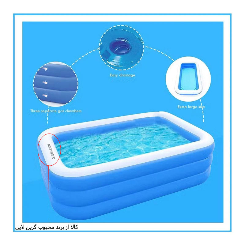 استخر بادی گرین لاین مدل GNINSPOOL3
