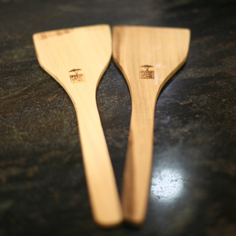 کفگیر مدل wood بسته 2 عددی