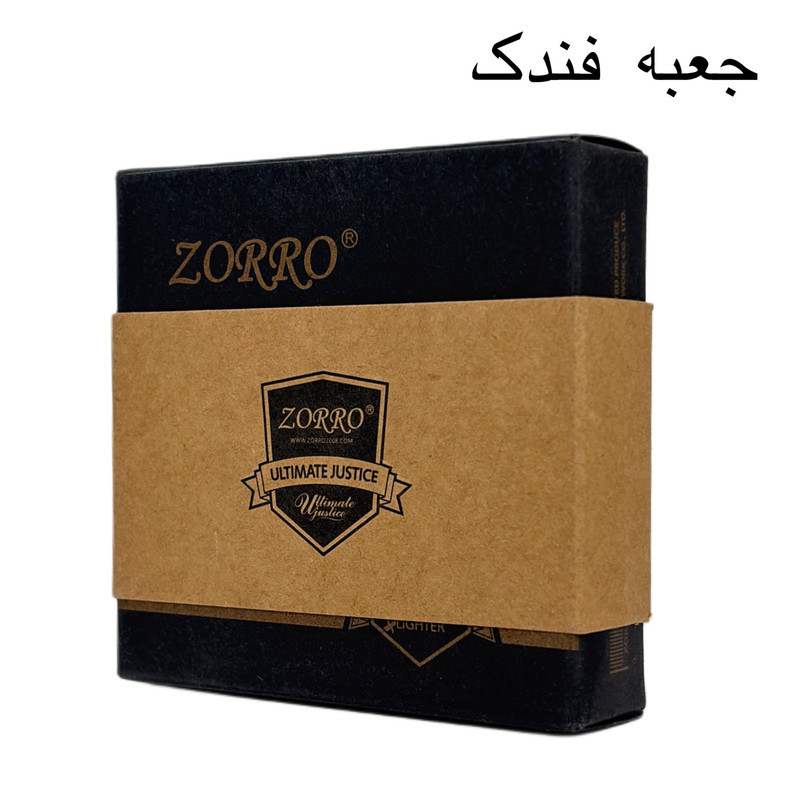 فندک زورو مدل بنزینی طرح زینگی کد 1095