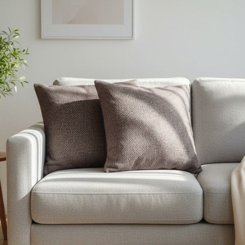 کاور کوسن مدل مخمل مبلی سایز 40*40 سانتی متر بسته دو عددی