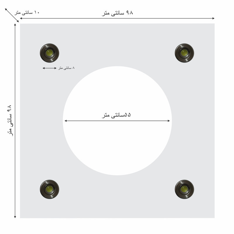 کناف پیش ساخته سقف مدل آرک طرح مارال