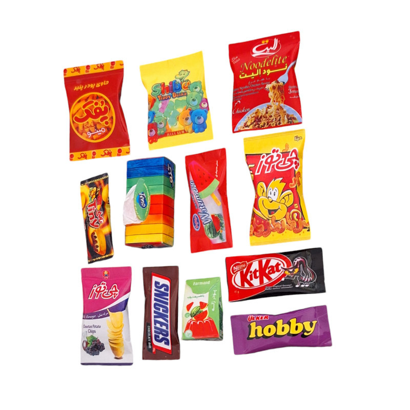 مگنت مدل مینیاتوری مجموعه ۱۲ عددی