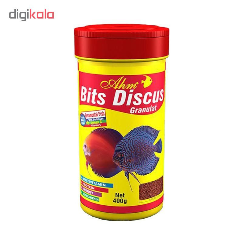 غذا انرژی ماهی مدل Bits Discus Granulat وزن 400 گرم