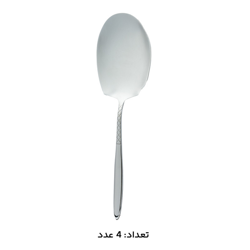 سرویس قاشق، چنگال و کارد استیل 146 پارچه 30 نفره کابان مدل 166