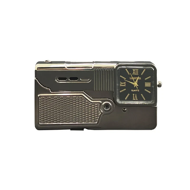 فندک گازی مدل ساعتی طرح تاشو کد DKD-2110