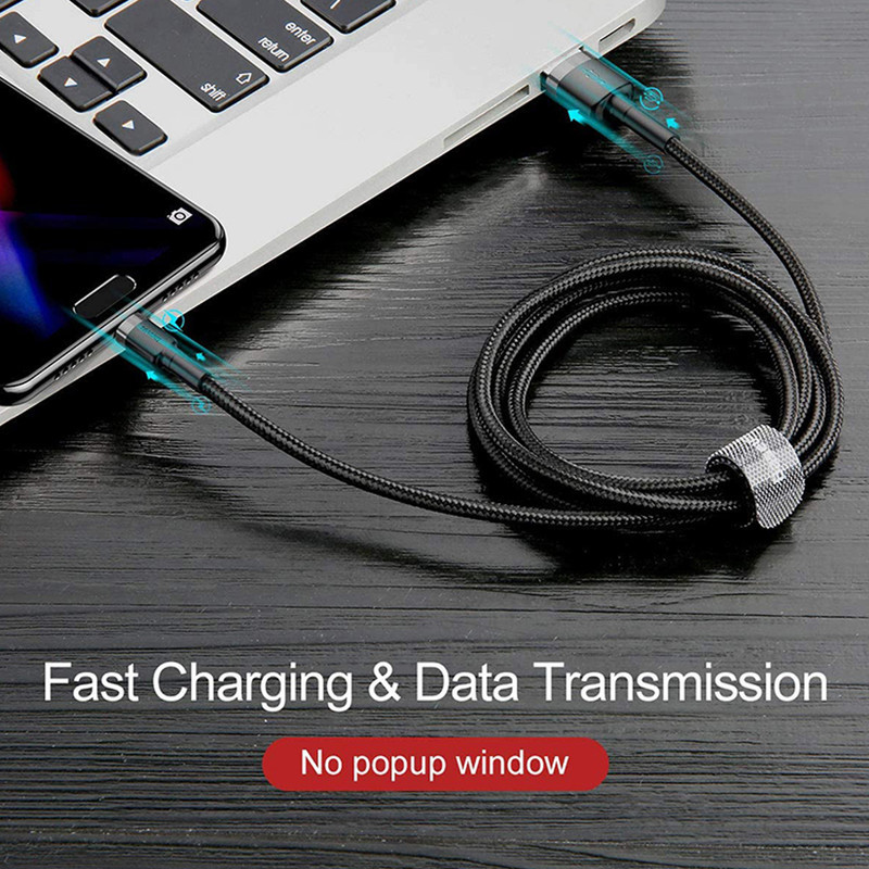 کابل تبدیل USB به USB-C باسئوس مدل CAFULE CATKLF-BG1 طول 1 متر