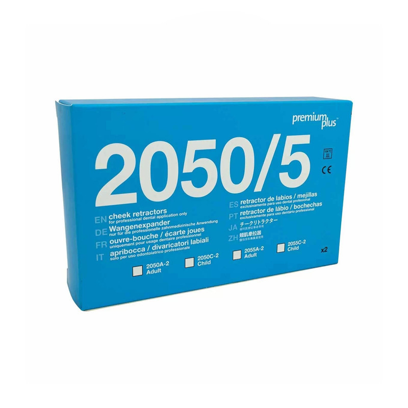 دهان باز کن دندانپزشکی پرمیوم پلاس مدل 2050A بسته 2 عددی