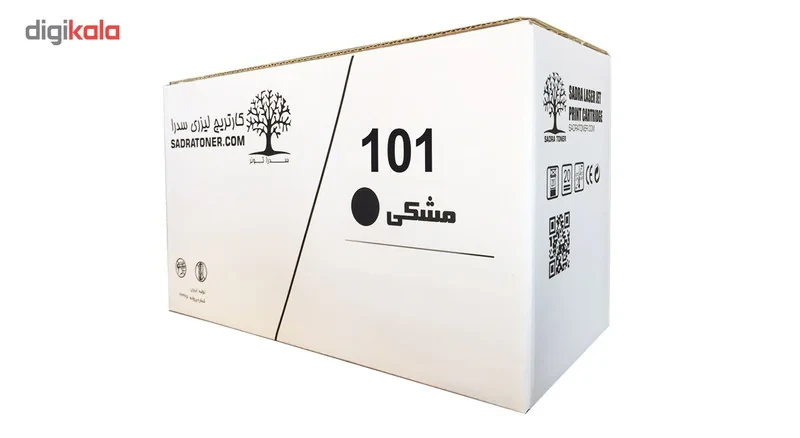 تونر مشکی سدرا مدل 101