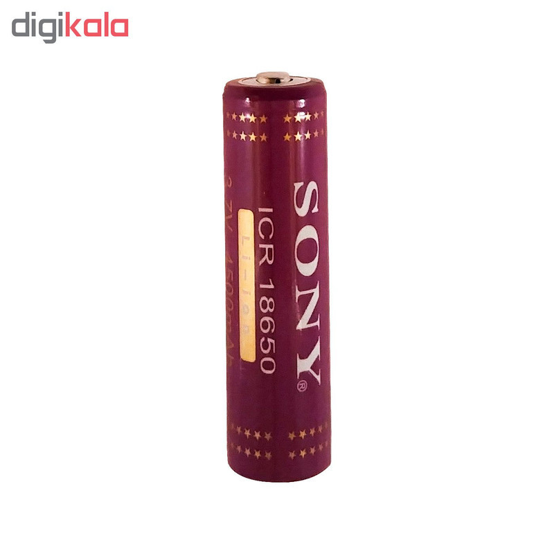 باتری لیتیوم-یون قابل شارژ سونی کد ICR-18650 ظرفیت 4500 میلی آمپرساعت