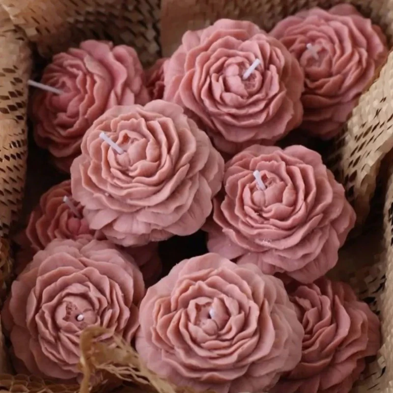 شمع مدل گل الاله بسته 50 عددی