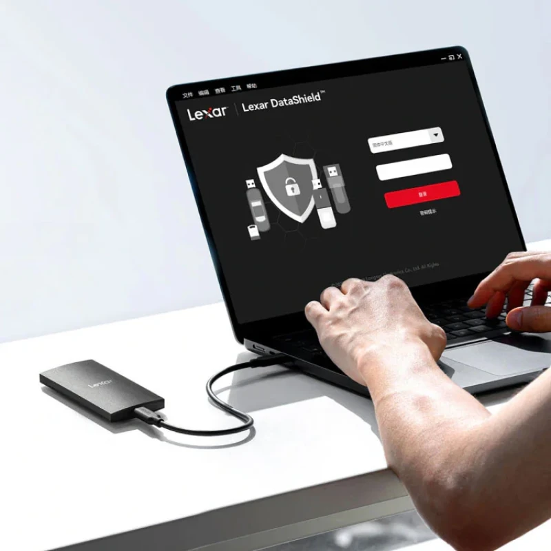 اس اس دی اکسترنال لکسار مدل SL300 ظرفیت 1 ترابایت رابط USB 3.2 Gen2