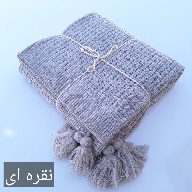 شال مبل و تخت مدل بیسکویتی سایز 150×300 سانتی متر