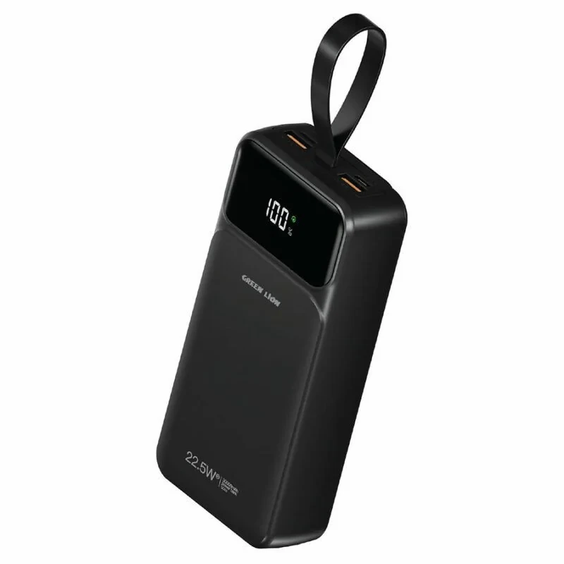 پاوربانک 22.5 وات گرین لاین مدل TANK 30000 mah ظرفیت 30000 میلی‌آمپرساعت