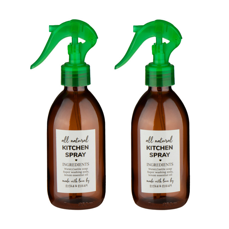 ظرف اسپری روغن مدل NATURAL مجموعه 2 عددی