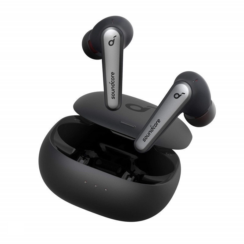 هدفون بلوتوثی آنکر مدل SoundCore Liberty Air 2 Pro با نویز کنسلینگ فعال (ANC)، درگاه شارژ USB Type-C، مجهز به درایور PureNote برای ایجاد صدایی واضح، مقاوم در برابر رطوبت و عرق (IPX4)
