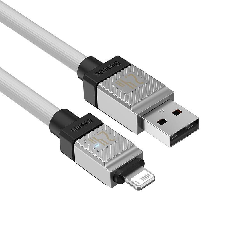 کابل تبدیل USB به لایتنینگ بیسوس مدل CoolPlay Series Fast طول 1 متر