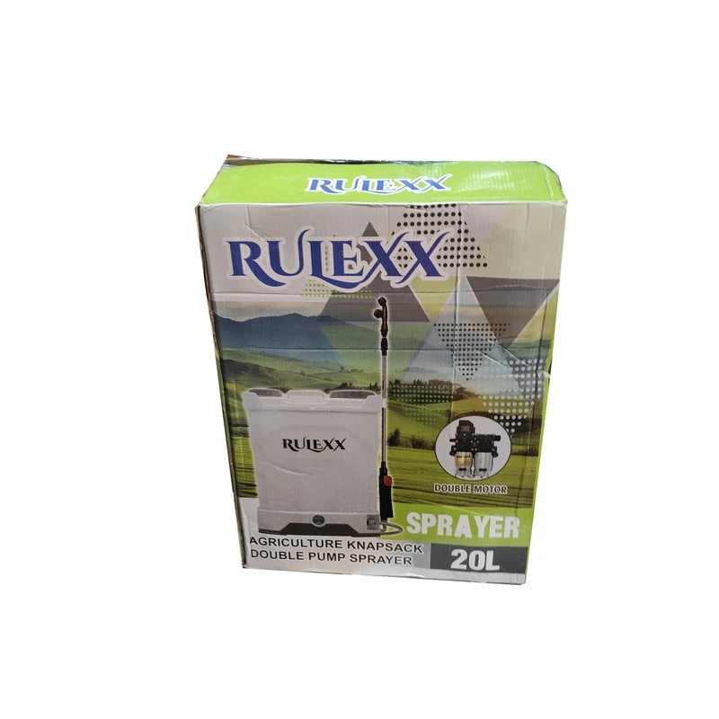 سم‌پاش شارژی رولکس مدل دوموتور کد SMT-RULEXX-DUBLLE PUMP گنجایش 20 لیتر