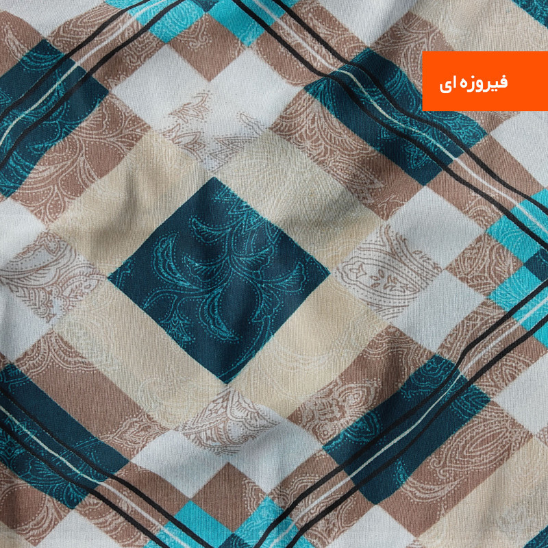 ملحفه تشک مهمان مدل لادن یک نفره سایز 195x100 سانتی متر