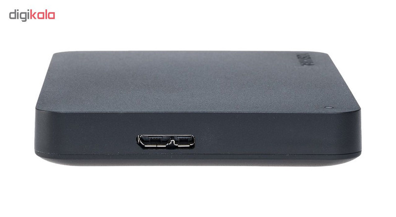 هارد اکسترنال توشیبا مدل Canvio Basics ظرفیت دو ترابایت دارای رابط USB Type-A 3.0