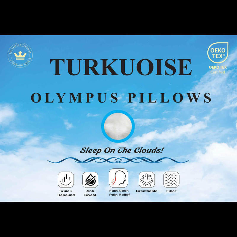 بالش تورکویز مدل Olympus