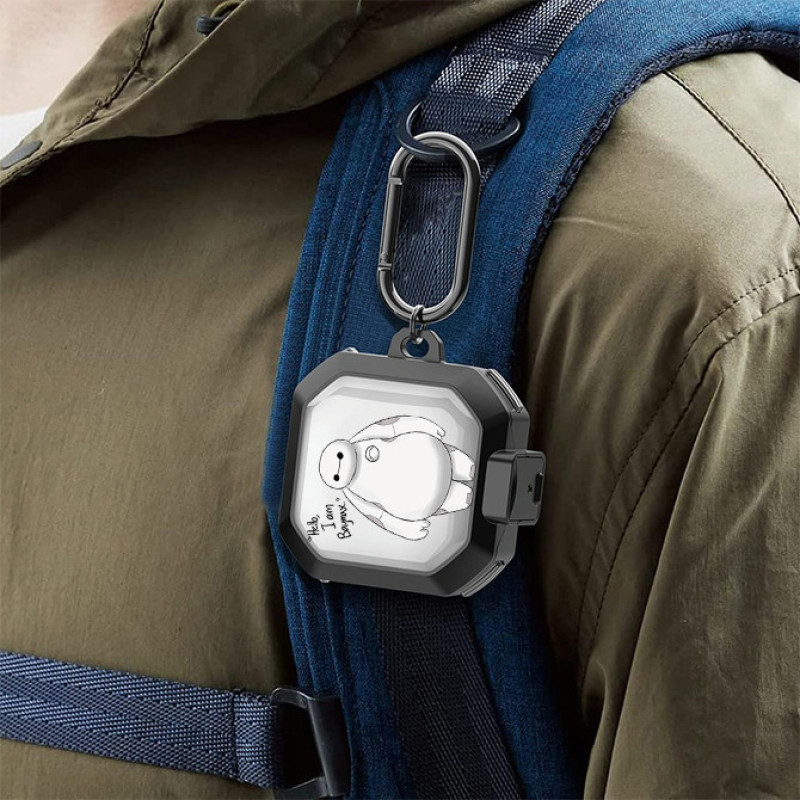 کاور طرح Big Hero مناسب برای کیس هدفون سامسونگ Galaxy Buds Live  Buds Pro  Buds 2  Buds 2 Pro