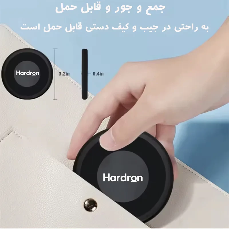 کابل تبدیل USB-CUSB به LightningUSB-CMicro USB هاردرون مدل TCRA 1600 طول 0.3 متر