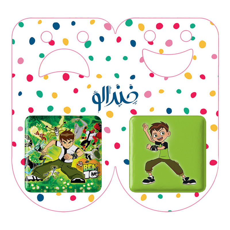 مگنت خندالو مدل بن تن Ben10 کد 33633361 مجموعه 2 عددی