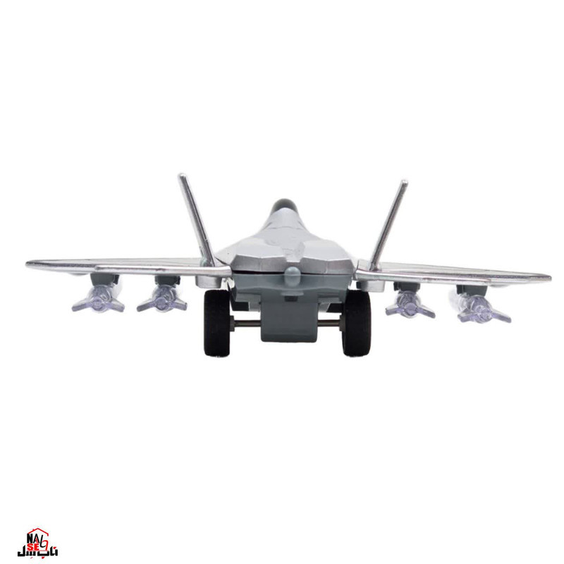 ماکت هواپیما ناب سل مدل جت جنگنده موزیکال چراغدار  F-22FIGHTER 27-FS کدNAAB001