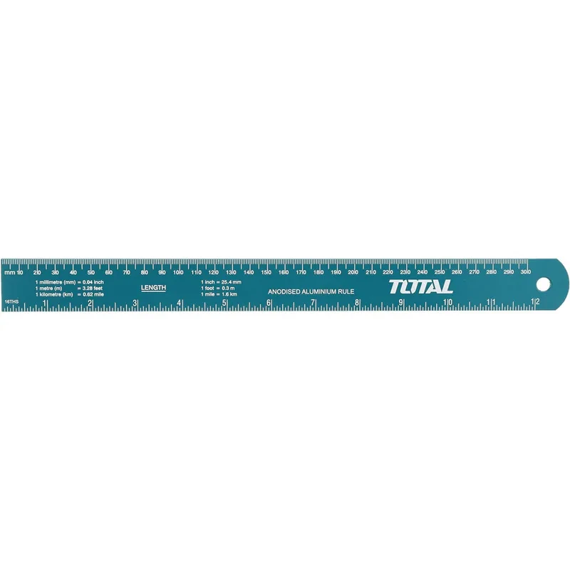 خط کش 30 سانتی متری توتال مدل TMT633002