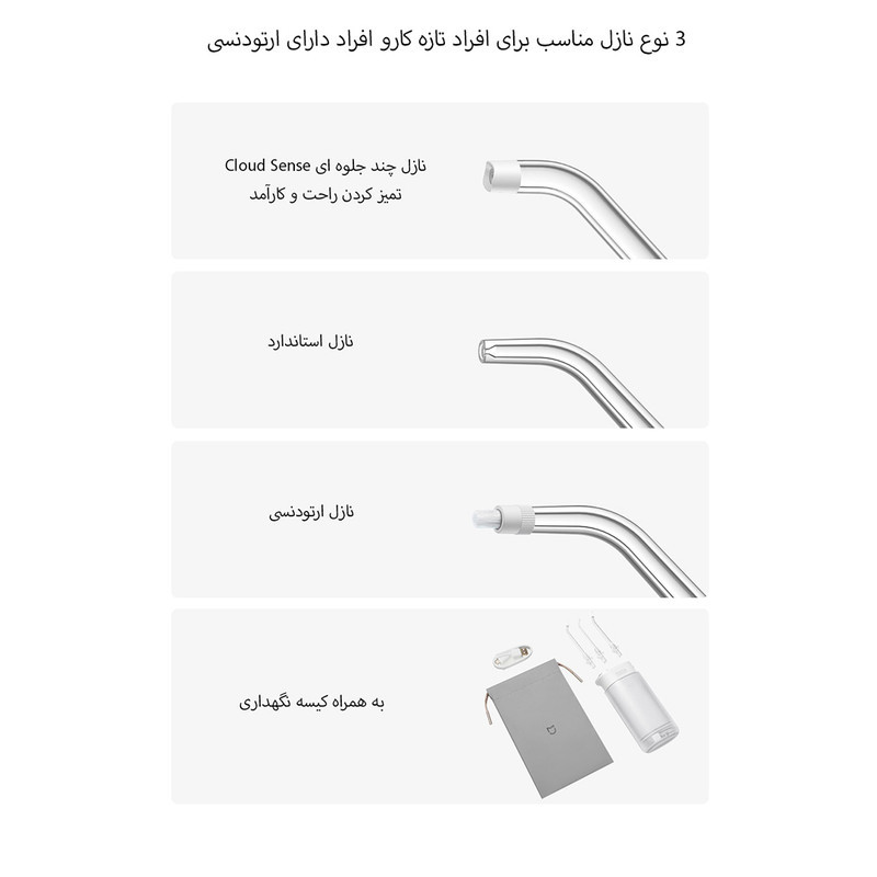 دستگاه شست و شوی دهان و دندان میجیا مدل F400