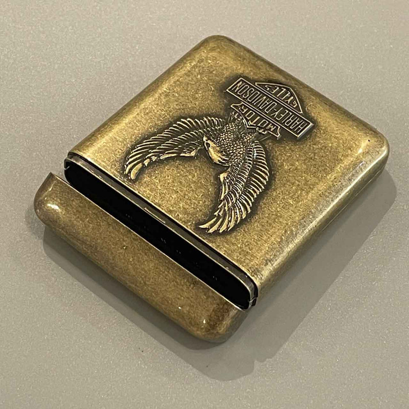جا سیگاری روپای مدل هارلی دیویدسون طرح برجسته