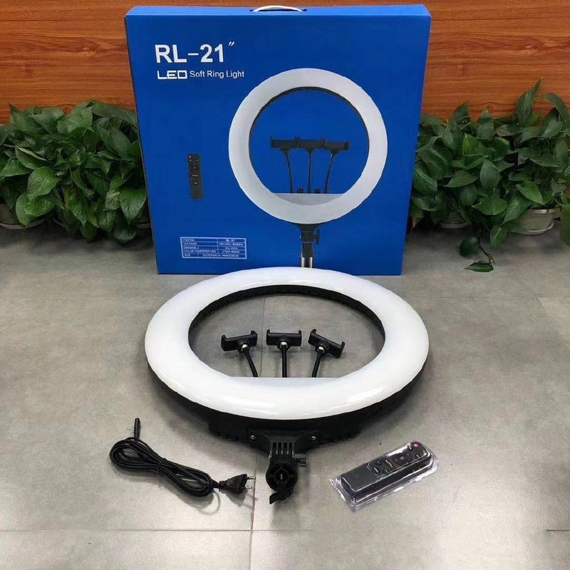رینگ لایت  مدل RL-21 Ring Light به همراه سه پایه
