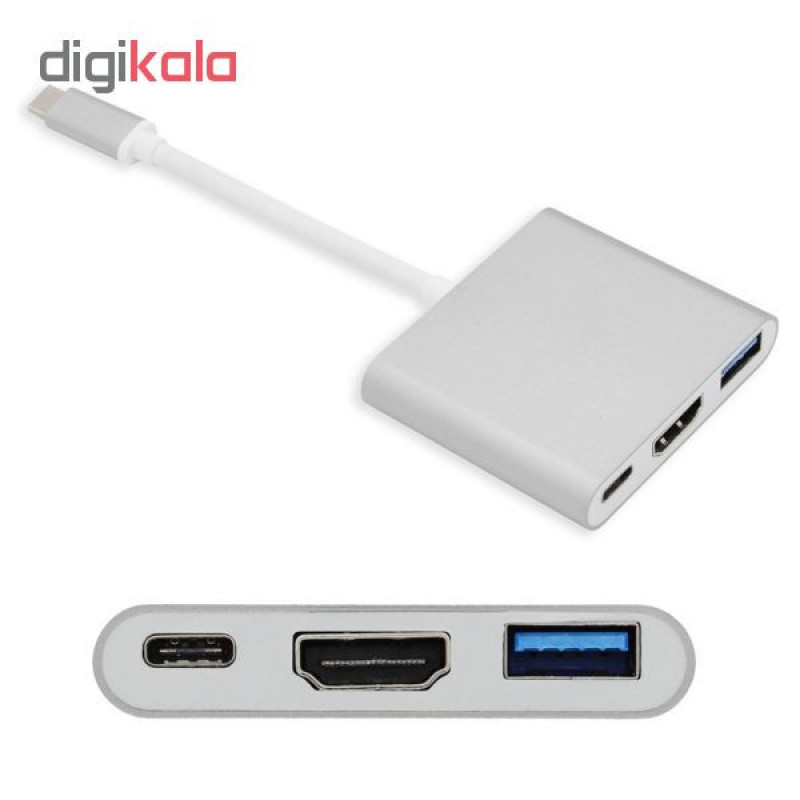 مبدل USB-C به HDMIUSB مدل AF02