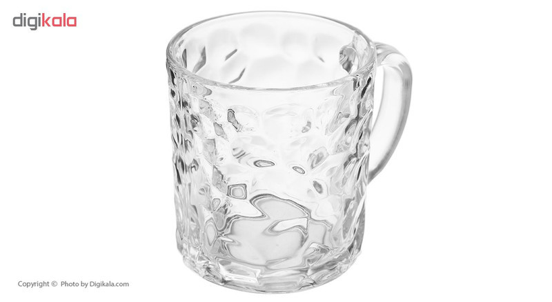 لیوان شیشه و بلور اصفهان مدل لیندا کد 455 بسته 6 عددی