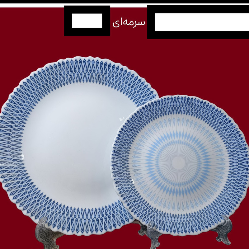 سرویس غذاخوری 25 پارچه 6 نفره مدل D16