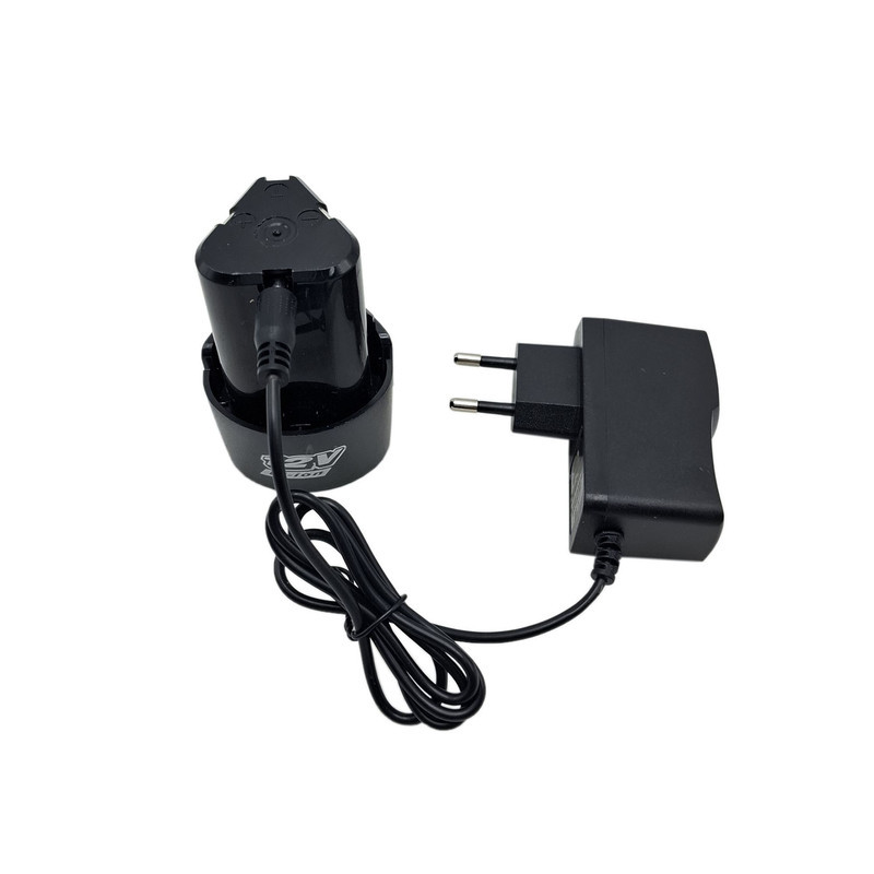 مجموعه شارژر و باتری دریل شارژی 12 ولت 15 آمپر بیست مدل 12V مجموعه 2 عددی