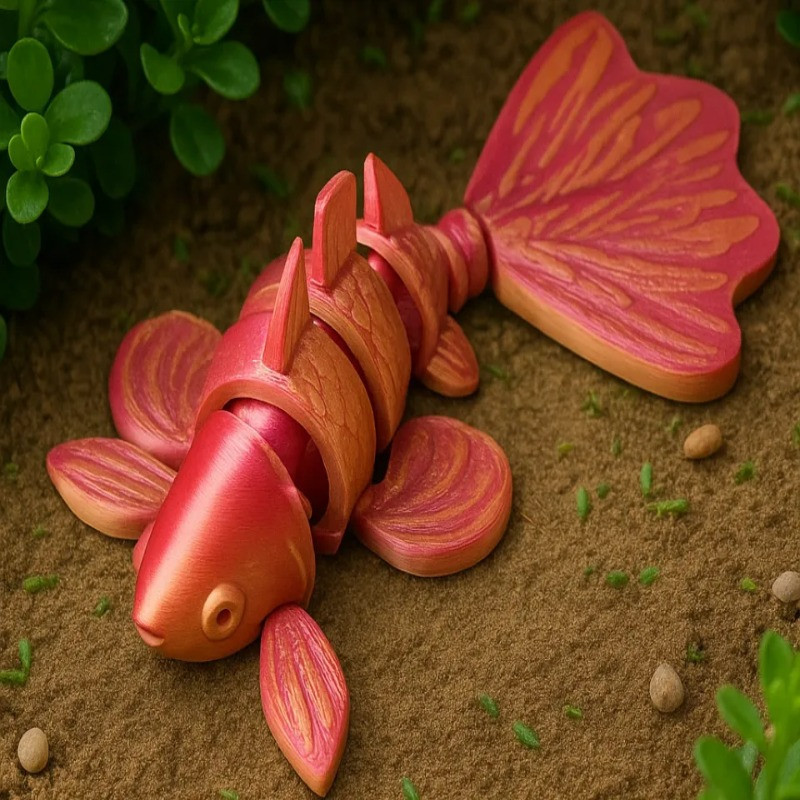 اسباب بازی زینتی مدل fish