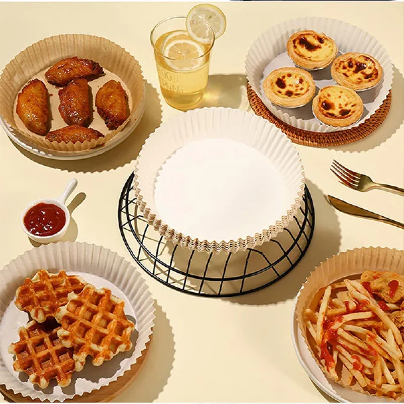 کاغذ شیرینی پزی مدل Air fryer بسته 50 عددی