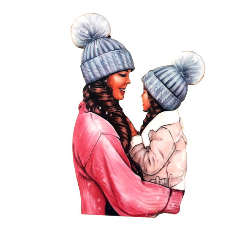 ابزار تزیین کیک نگین مدل مادر کد560