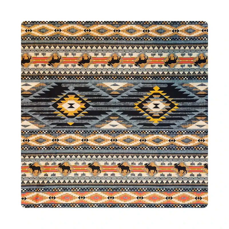 روکش لحاف مایکروفایبر آدنو مدل قشقایی کد CH156 دو نفره سایز 240x220 سانتی‌متر