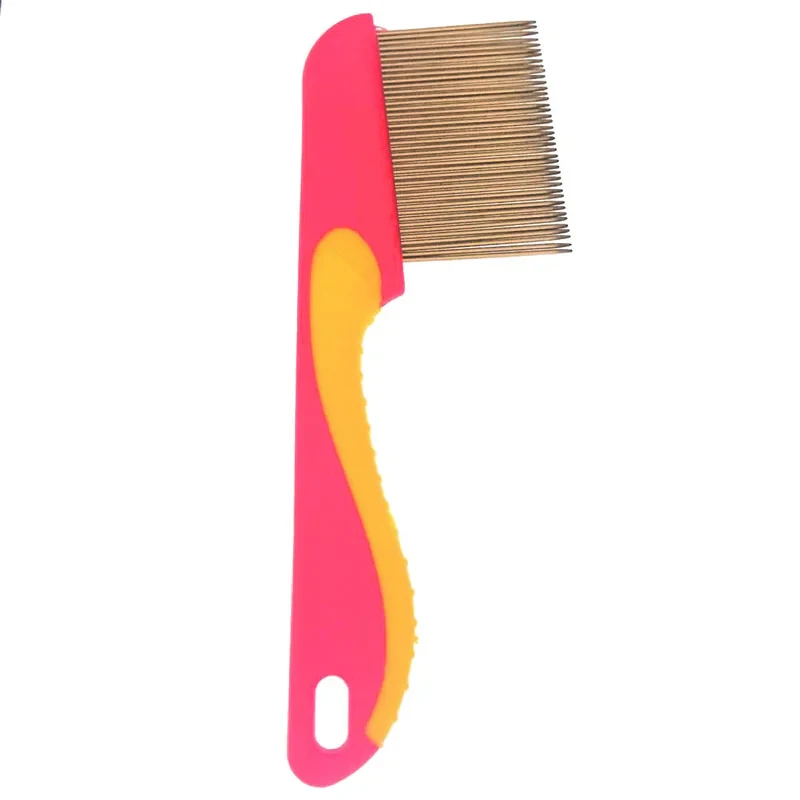 شانه ضدشپش سگ و گربه کد Pink4 وزن 50 گرم