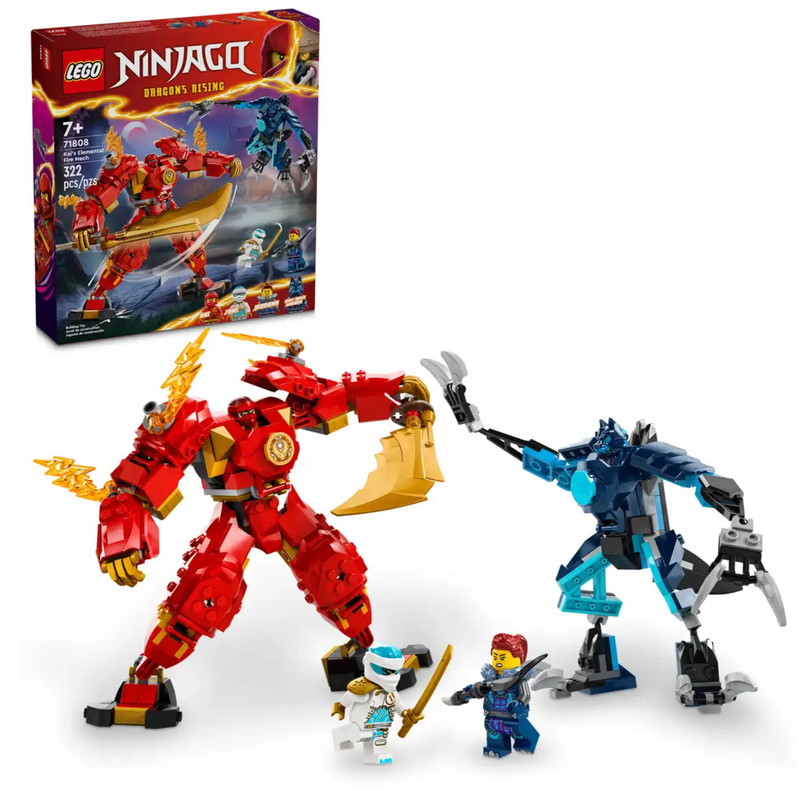 لگو سری نینجاگو مدل Kai's Elemental Fire Mech کد 71808