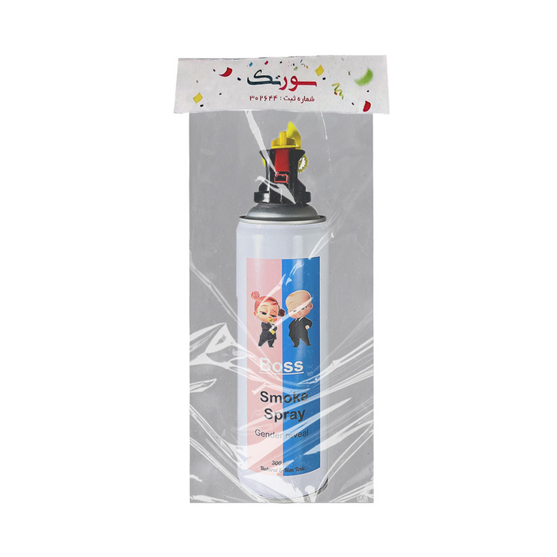 اسپری سورتک مدل  تعیین جنسیت طرح بچه رئیس کد ST0587