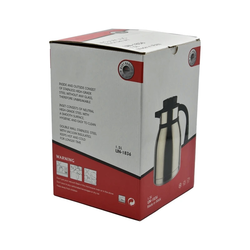 فلاسک مدل UN-1836 New گنجایش 1.5 لیتر