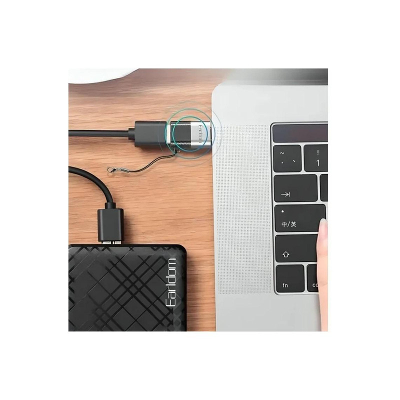 مبدل OTG USB3 به لایتنینگ ارلدام مدل OT74