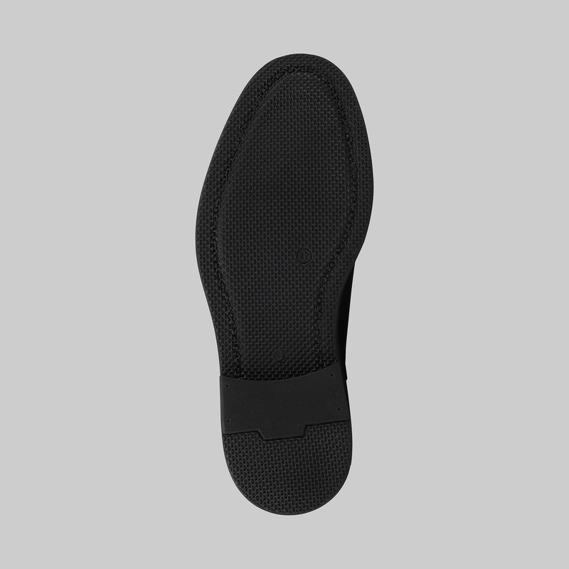 نیم بوت مردانه چرم مشهد مدل J6374-088-43