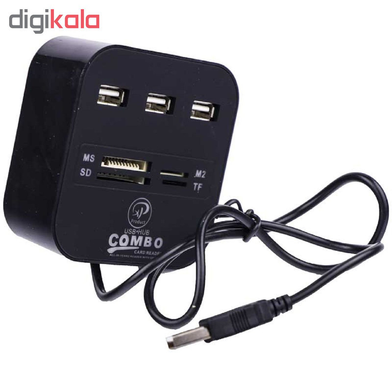هاب 3 پورت USB ایکس پی پروداکت مدل XP-HC836